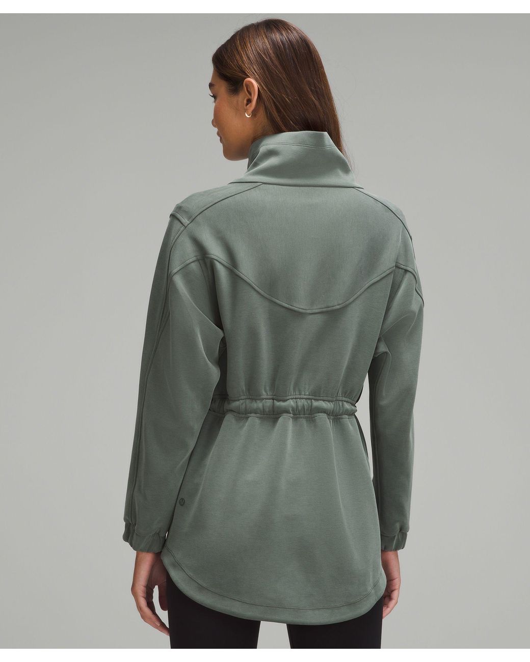 美品Lululemon Softstreme Cinch-WaistJacket Lululemon Softstreme Cinch-Waist Jacket - Trench - lulu fanatics