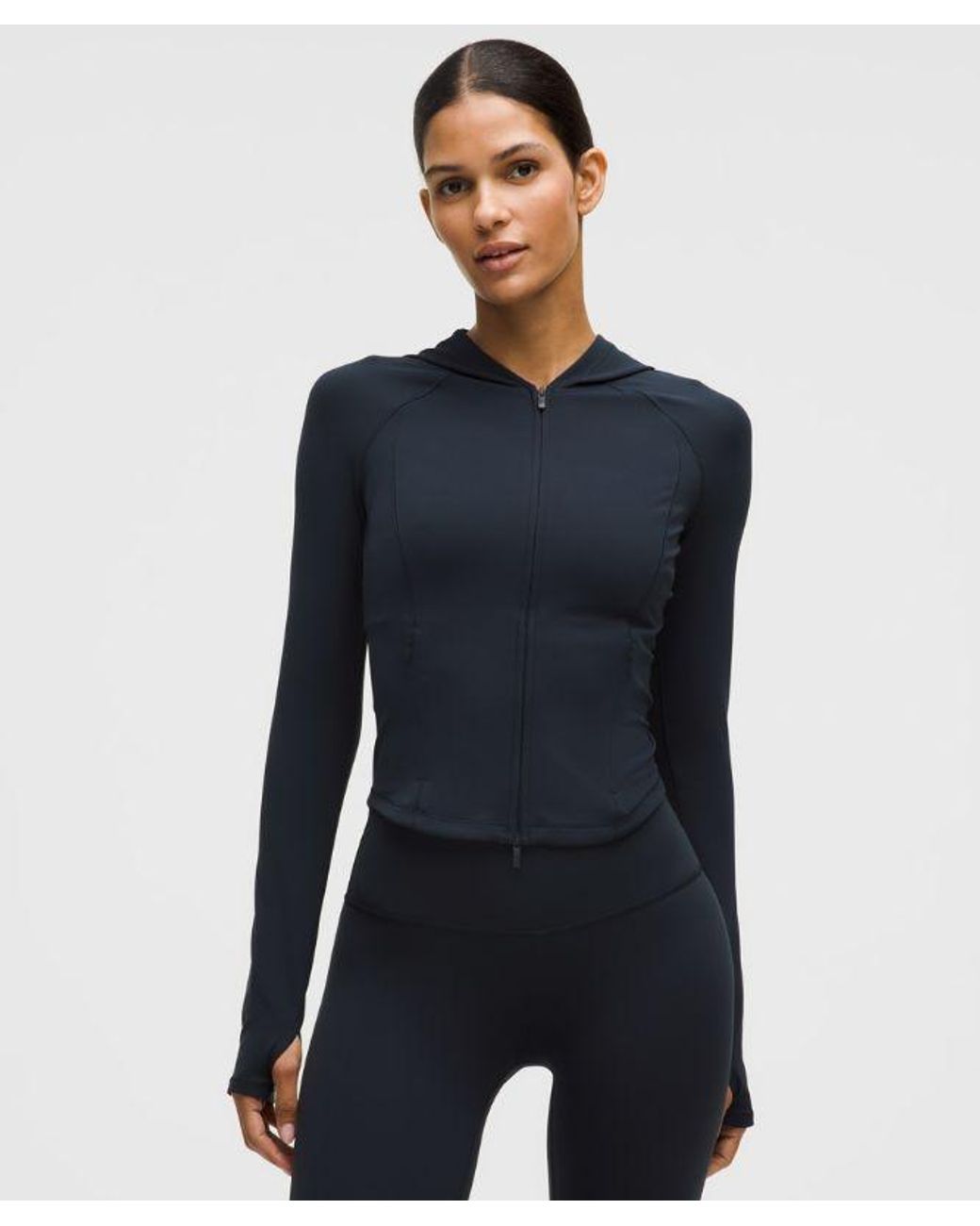 lululemon athletica Blue – Wunder Train Full-Zip Jacket – – Size 4