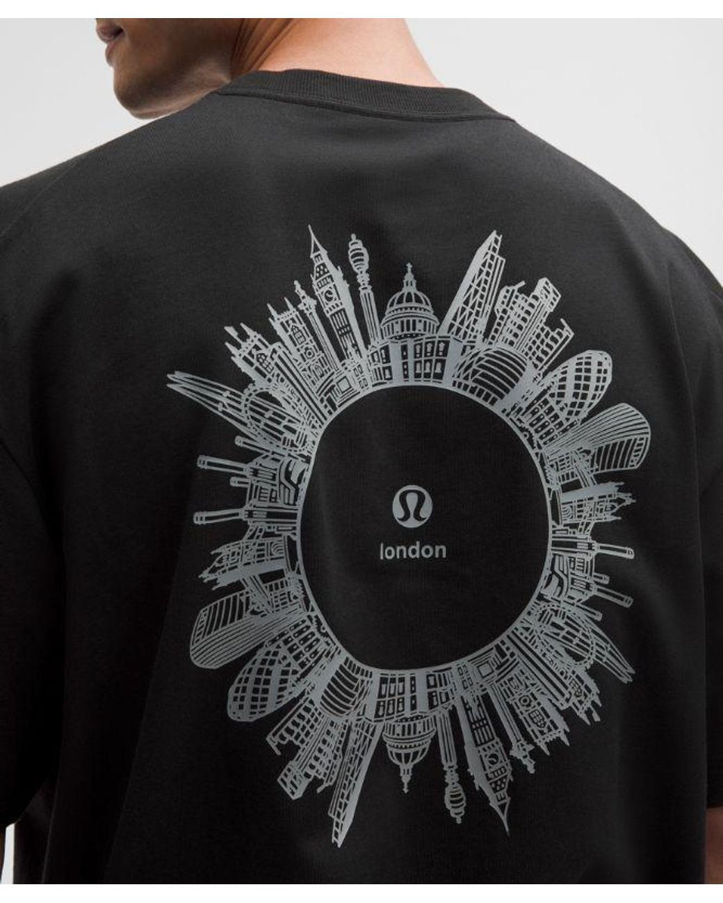 lululemon athletica Black – Heavyweight Jersey T-Shirt London – – for men