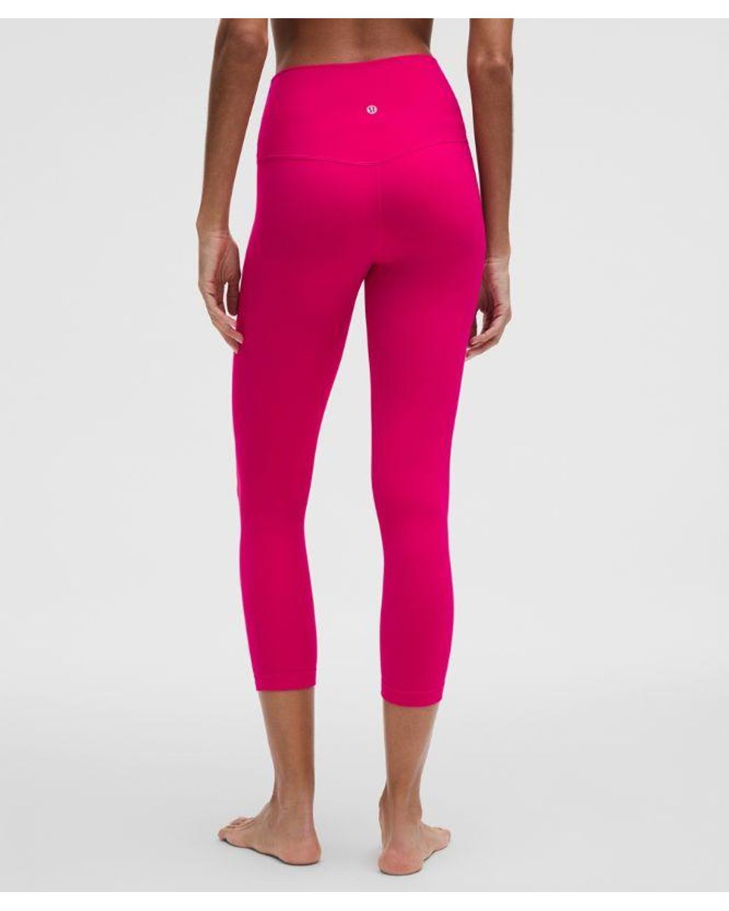 lululemon athletica Pink – Align High-Rise Crop Leggings – 23" – – Size 16