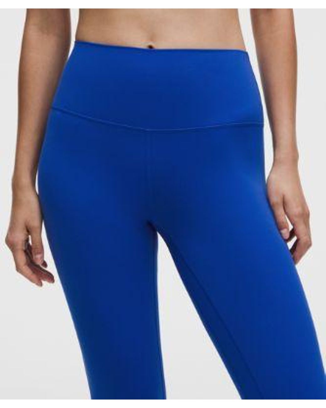 lululemon athletica Blue Align High-Rise Crop 21"