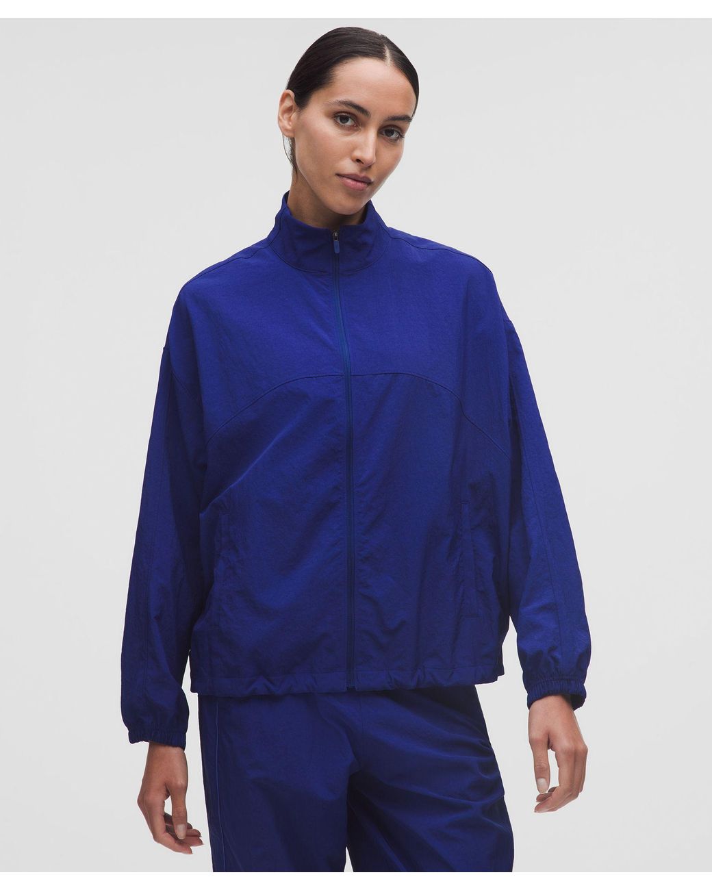 lululemon – License To Train Woven Oversized Jacket – – Size