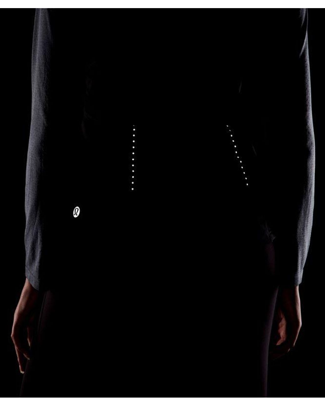 lululemon athletica Black Down For It All Running Vest