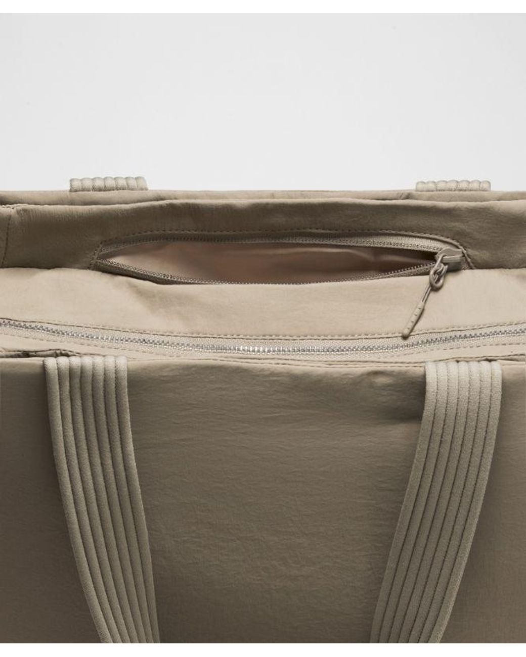 lululemon athletica Gray Triple Compartment Tote Bag 18L