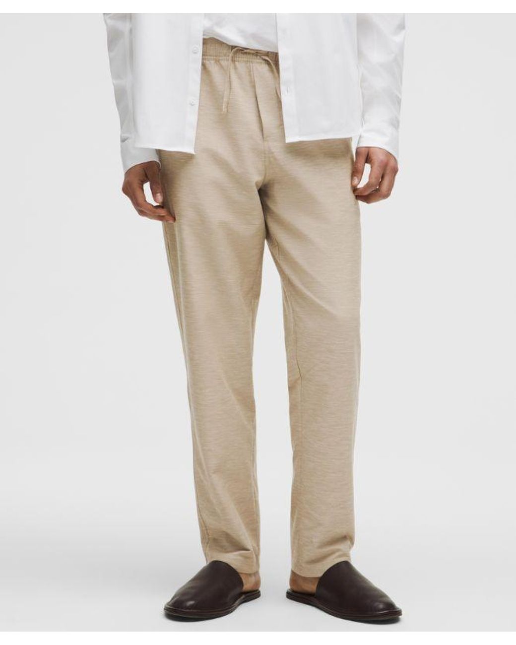 lululemon athletica Natural Lululinen Pull-On Pants Regular for men