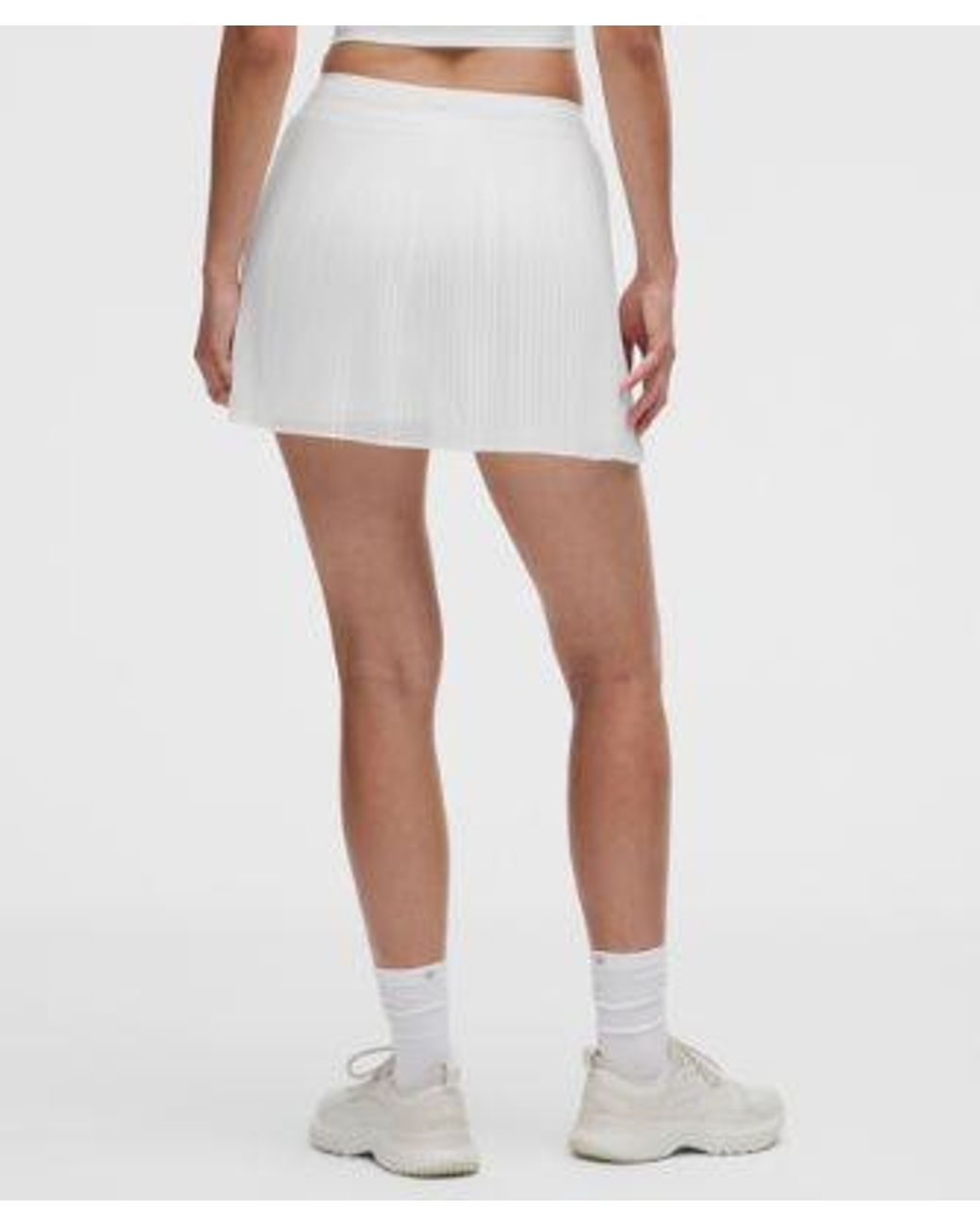 lululemon athletica White Ace Advantage High-Rise Pleated Tennis Skirt