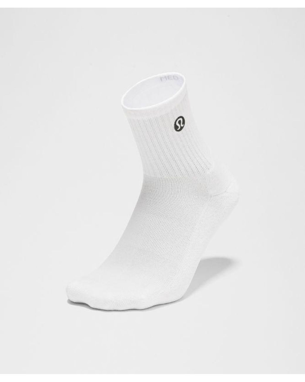 lululemon athletica White – Daily Essential Quarter Socks 6 Pack – /Light/ – Size Large