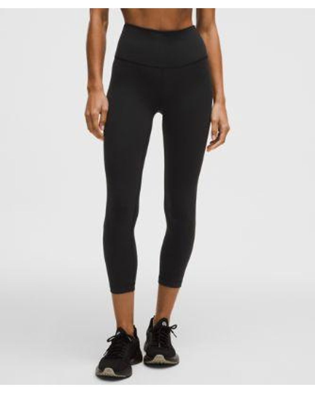 lululemon athletica Wunder Train High-rise Crop Leggings - 23" - Color Black - Size 0