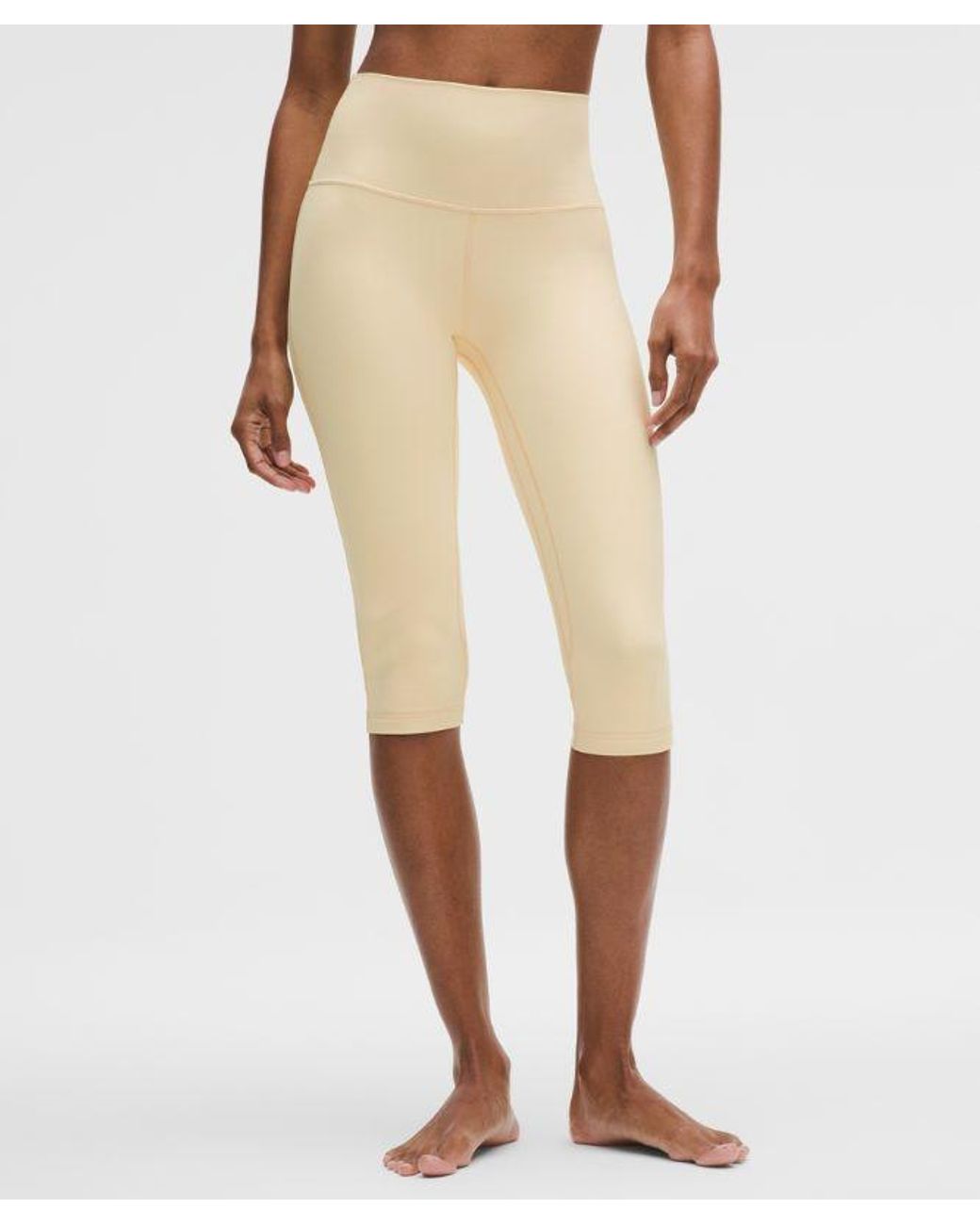 lululemon athletica Natural – Align High-Rise Crop Leggings – 17" – – Size 10