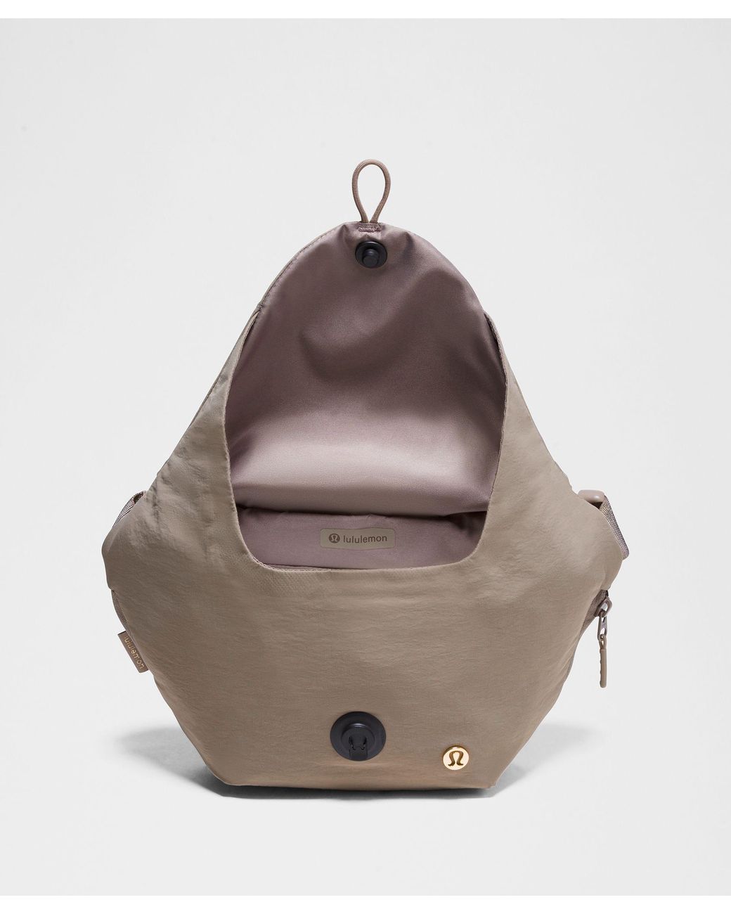 lululemon crossbody bag beige Everywhere Belt 1L Ruched And Ready To Go Lululemon athletica cream crossbody -