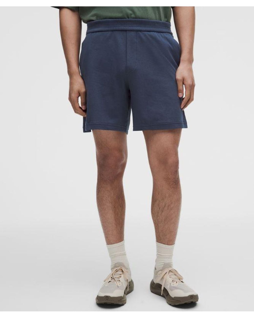 lululemon athletica Green – Pique Performer Relaxed Shorts – 7" – – Size Large for men