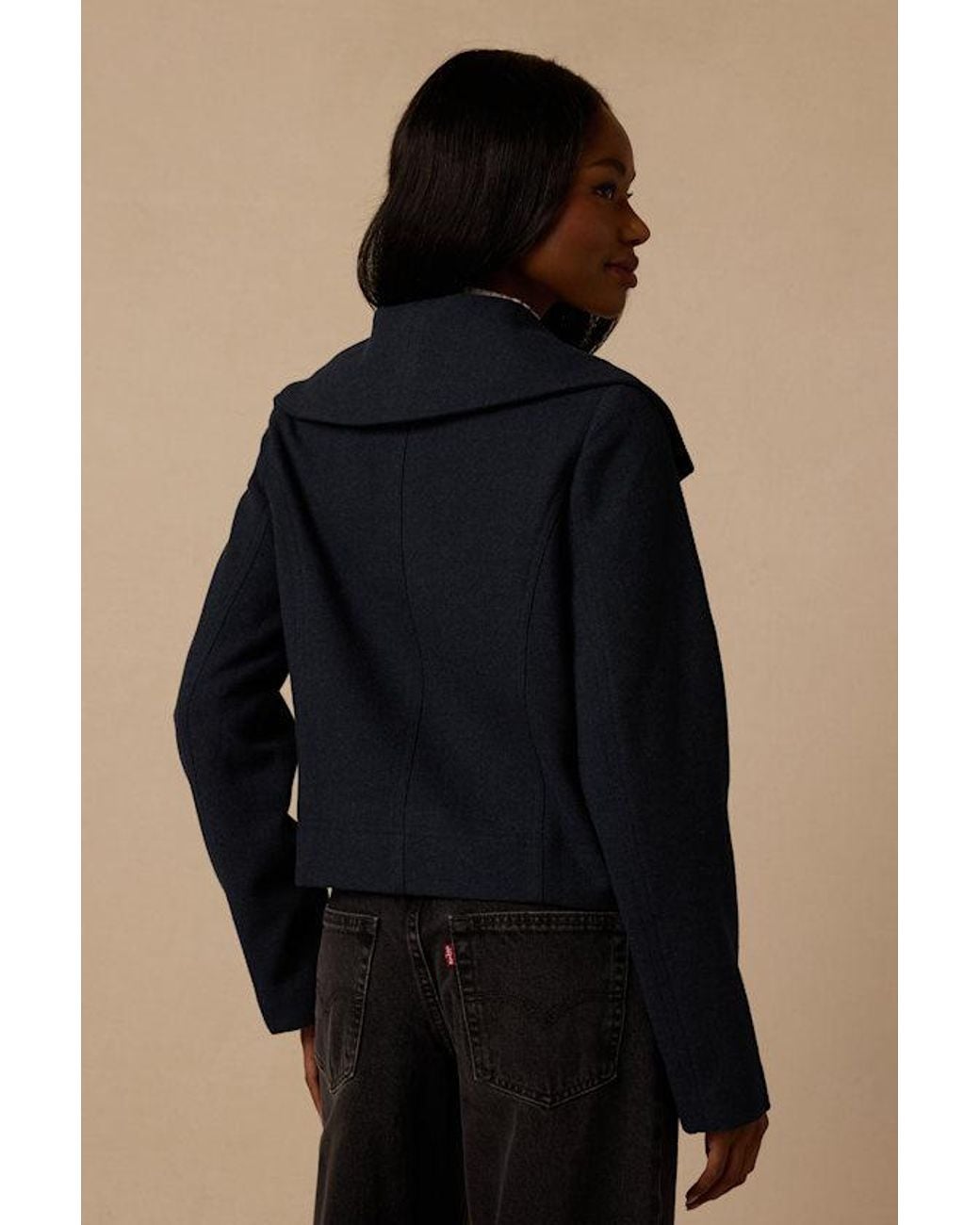 Lulus Blue Captain Blazer