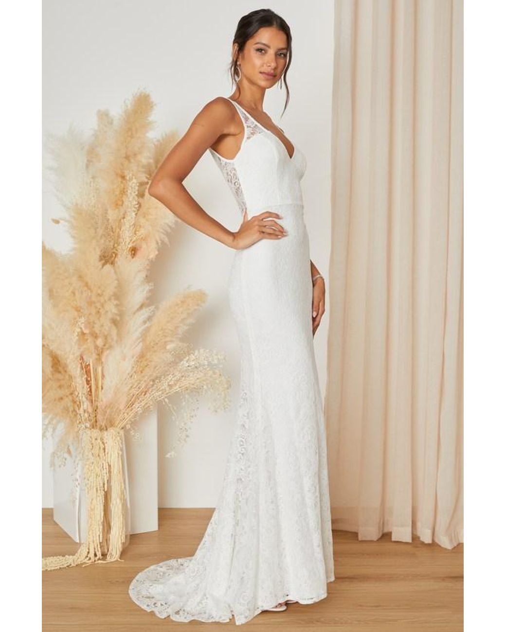 Lulus Natural Beloved Eternity Lace Sleeveless Maxi Dress