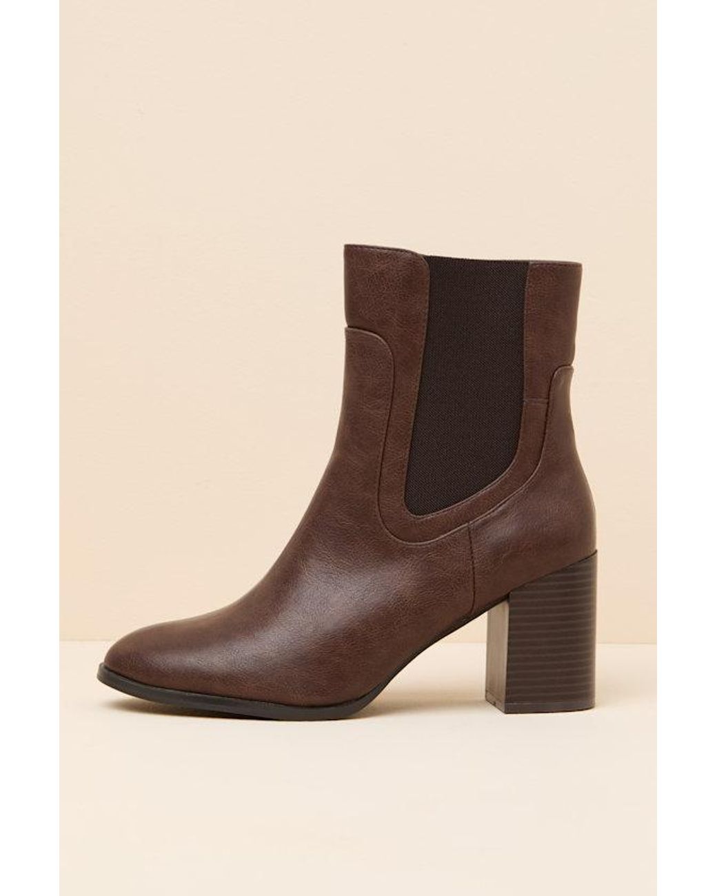 Lulus Brown Belynda Ankle Boots