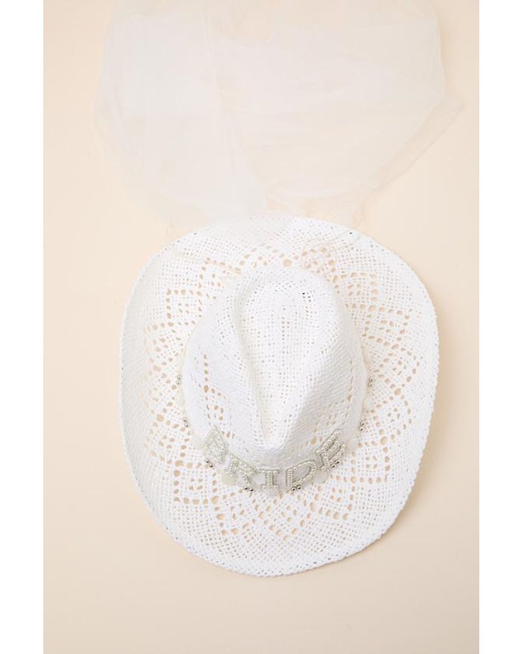 Lulus Black Tying The Knot Patch Veil Western Hat