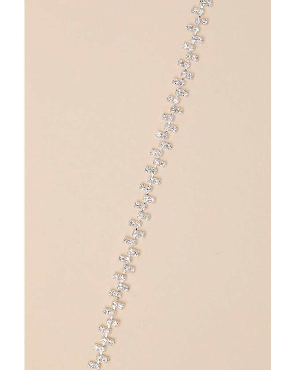 Lulus Black Praise Rhinestone Choker Necklace