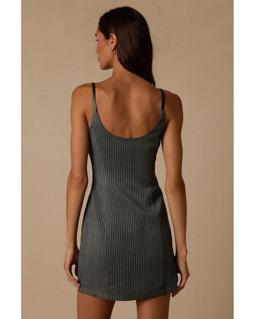 Lulus Brown Avril Multi Houndstooth Mini Dress