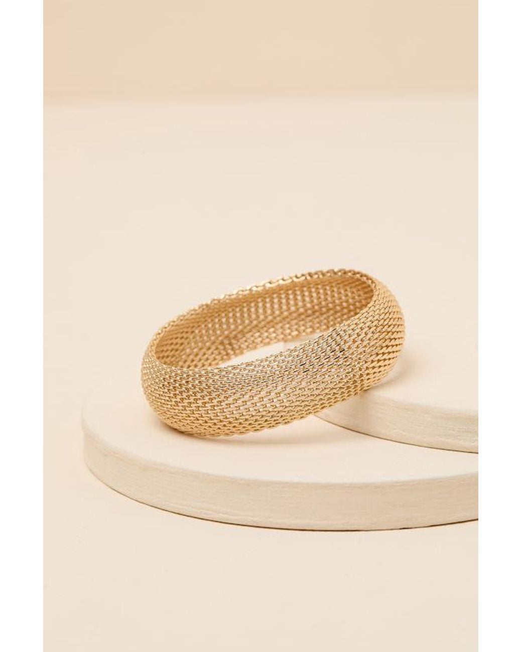 Lulus Natural Franco Bangle Bracelet