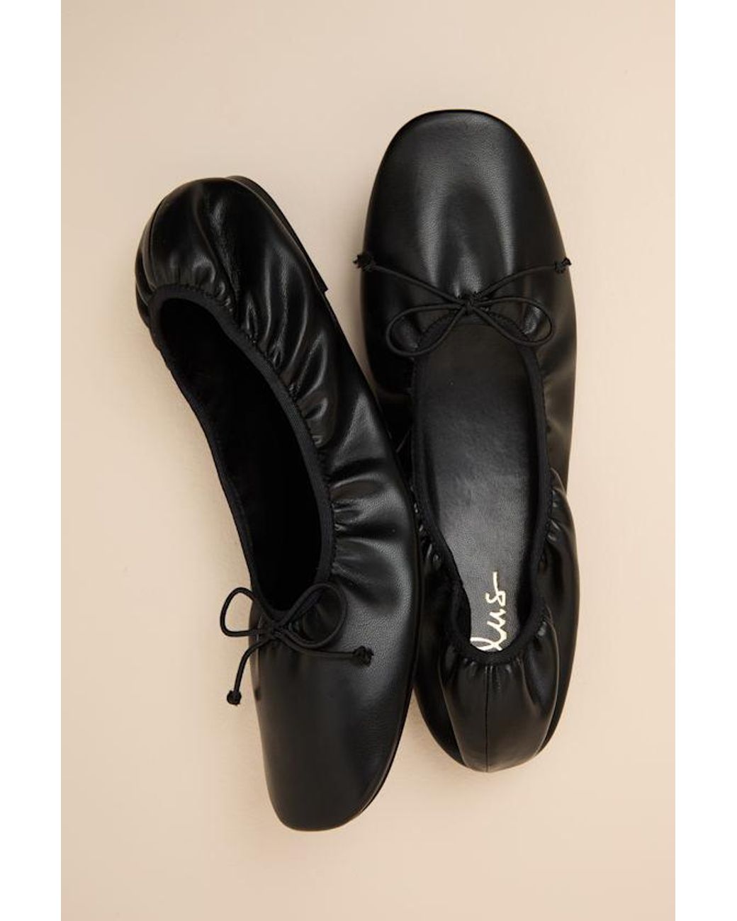 Lulus Black Marcine Ballet Flats