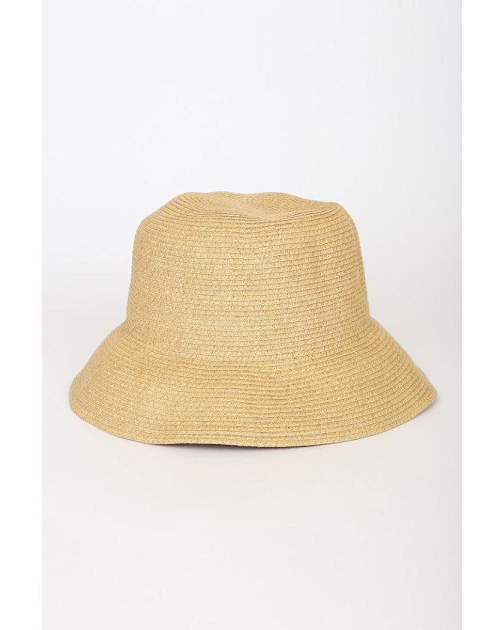 San Diego Hat Brown Bon Voyage Babe Straw Bucket Hat