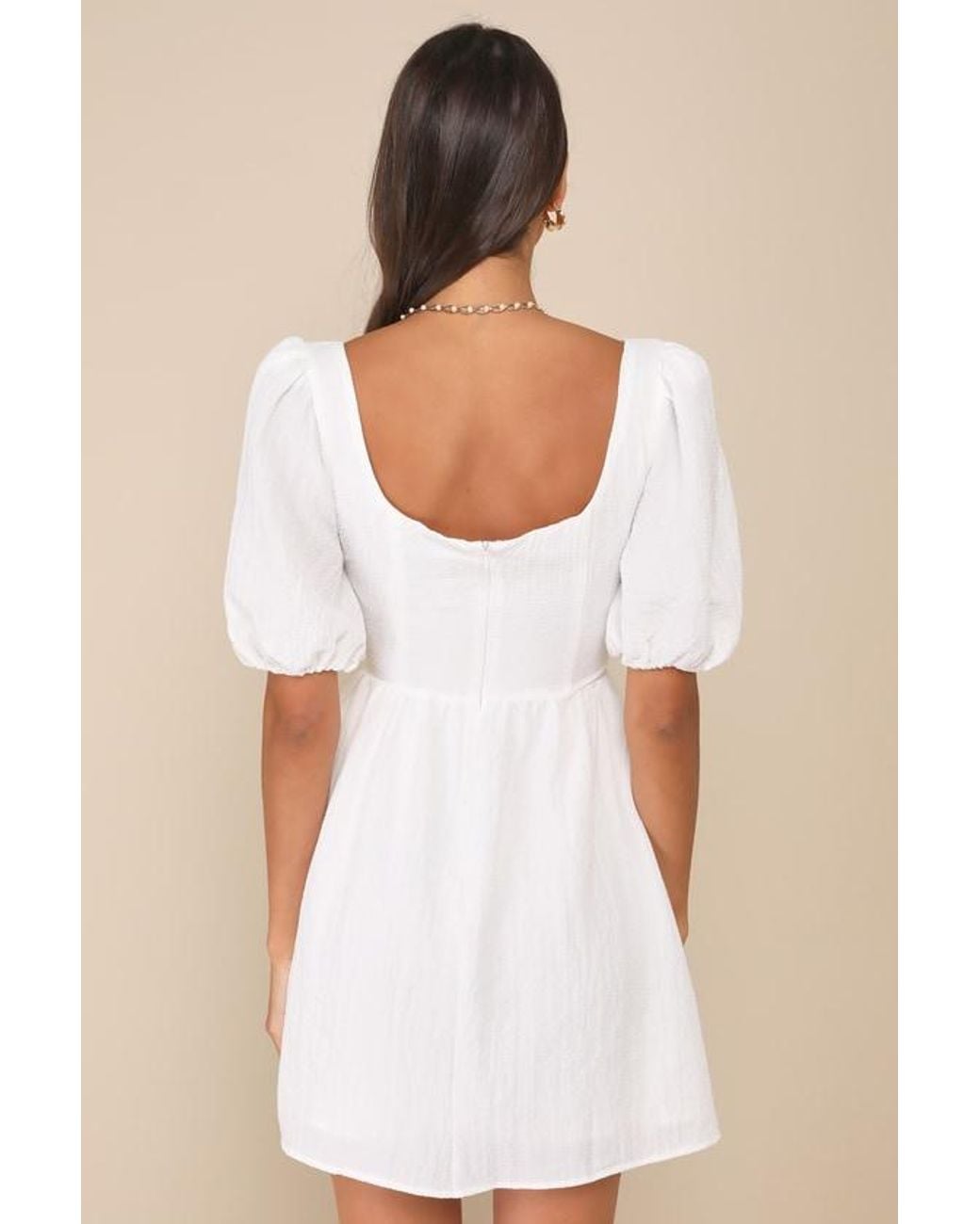 Lulus White Little Bit
