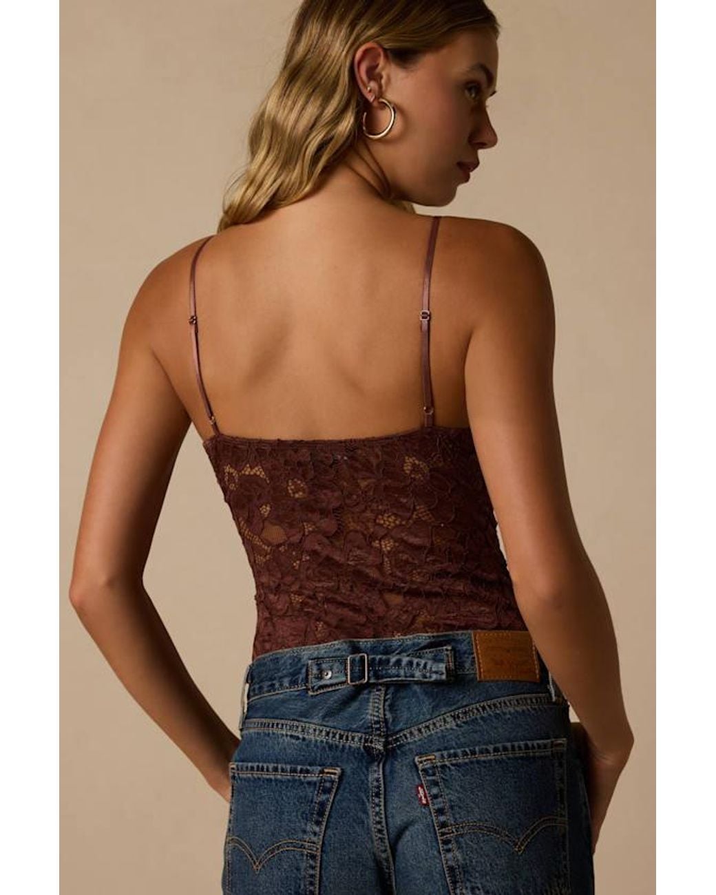 Lulus Blue Midnight Romance Lace Bodysuit