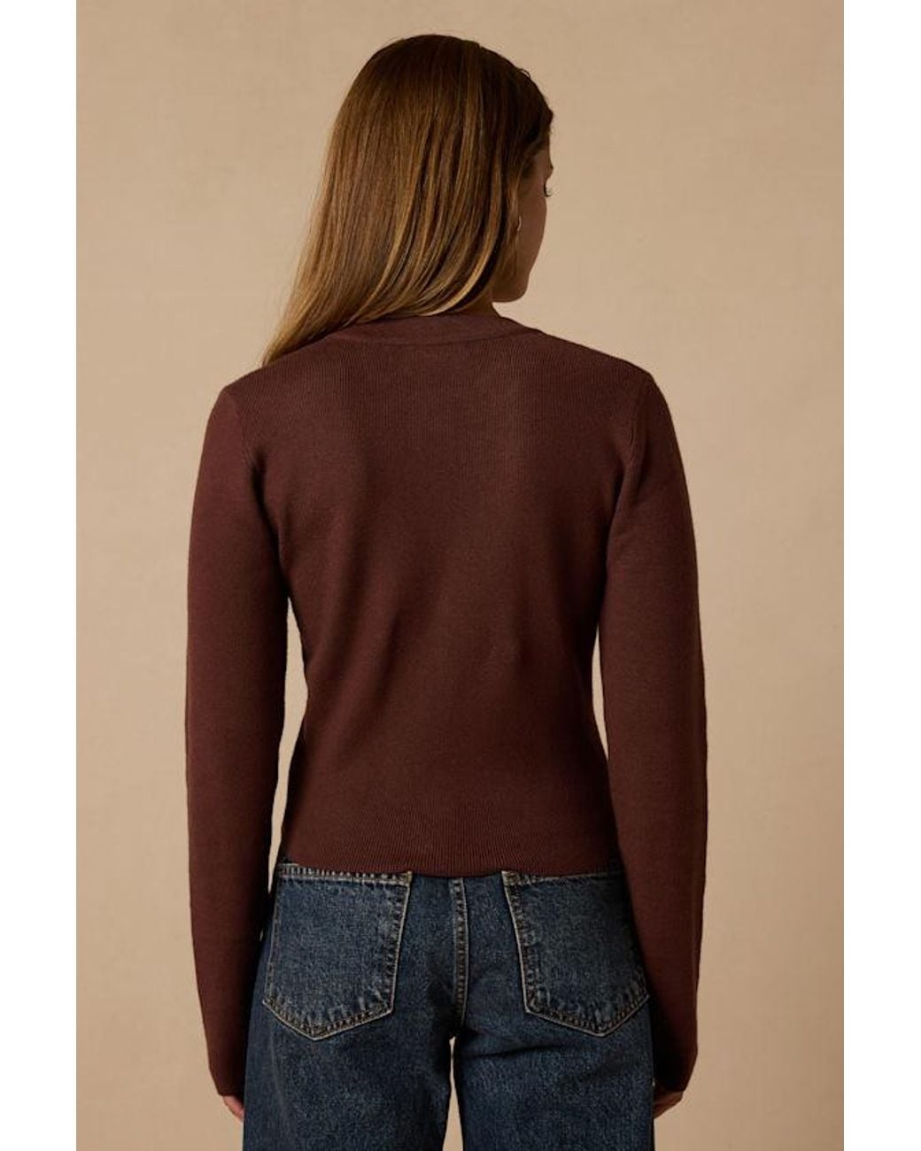 Lulus Brown Araya Button-Up Cardigan