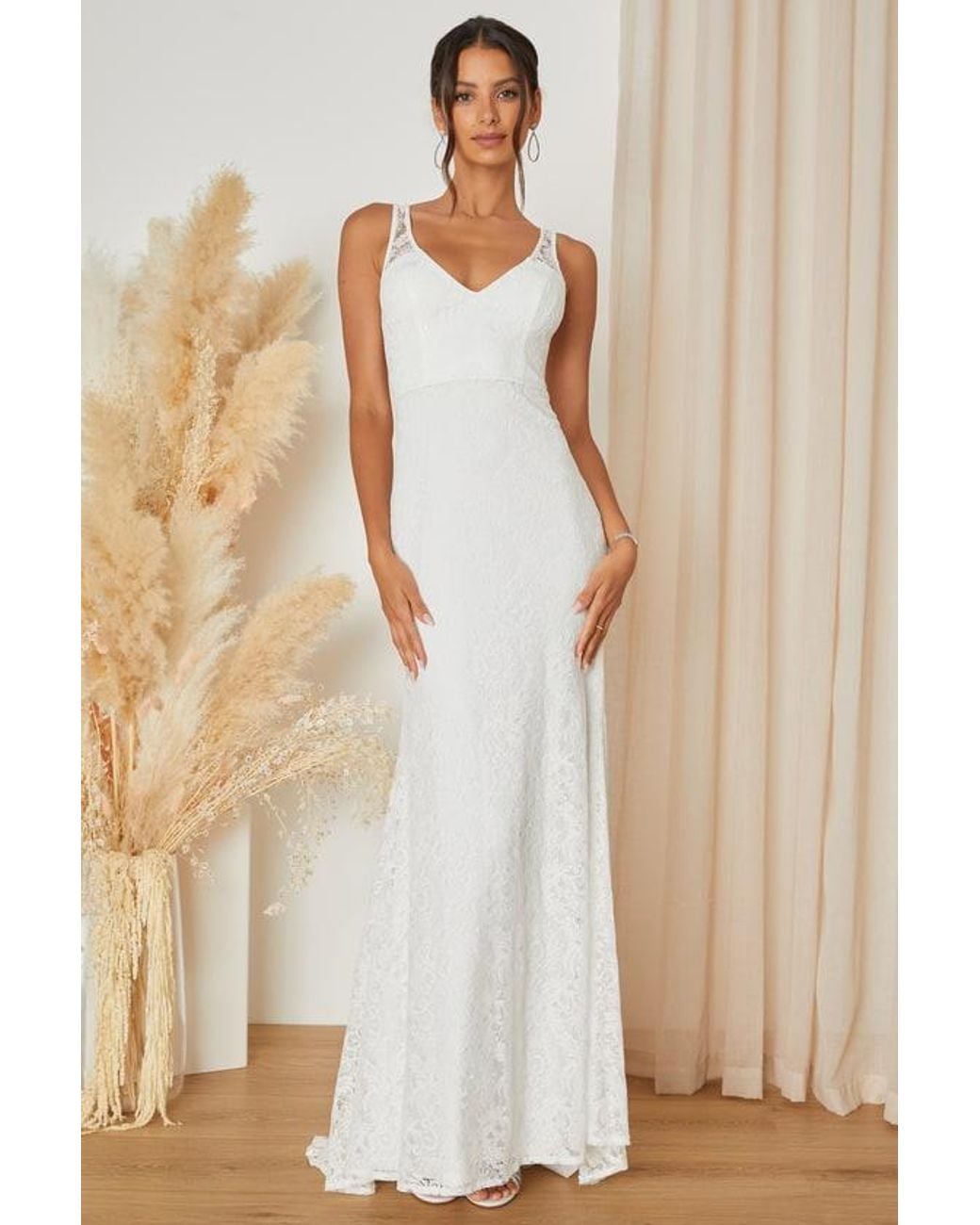 Lulus Natural Beloved Eternity Lace Sleeveless Maxi Dress