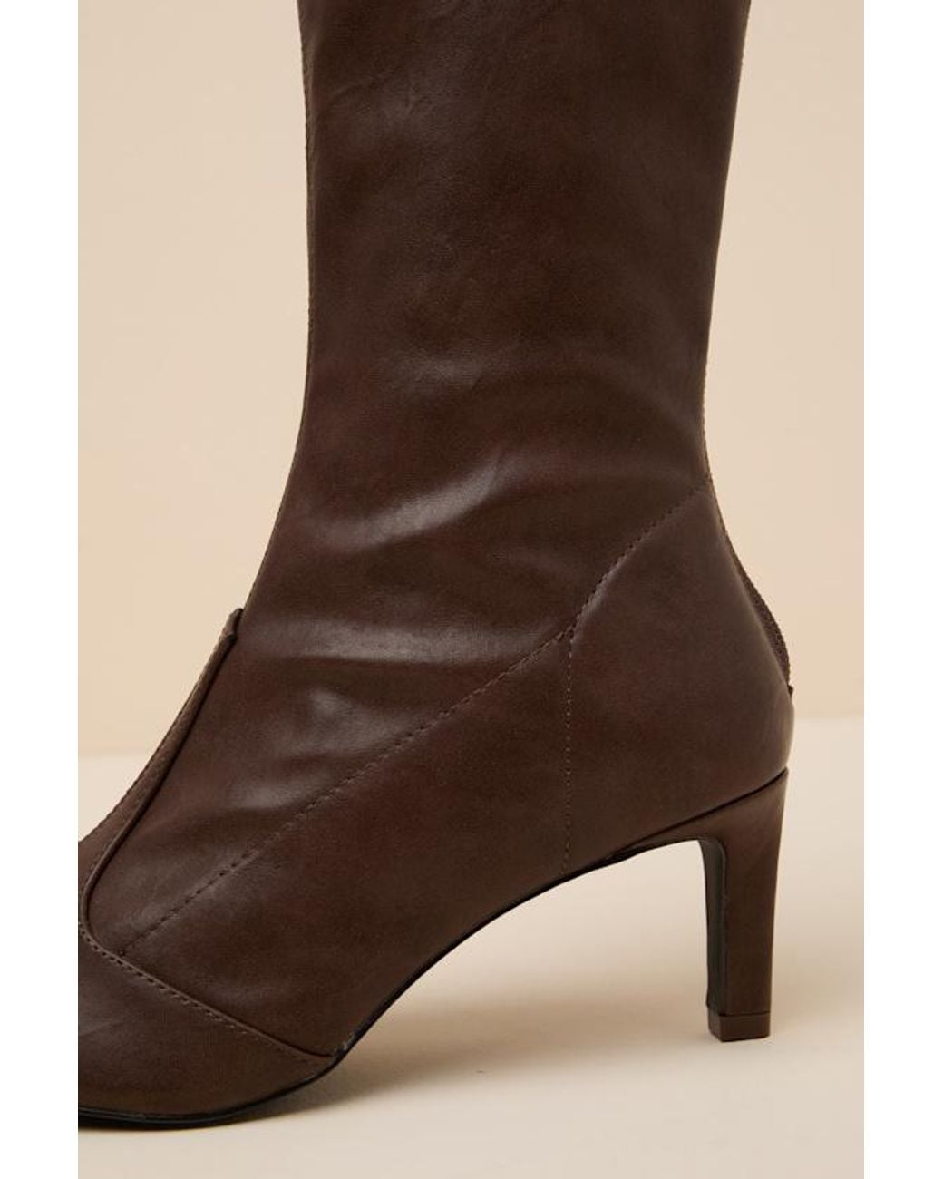 Matisse Brown Clara Espresso Pointed-Toe Boots