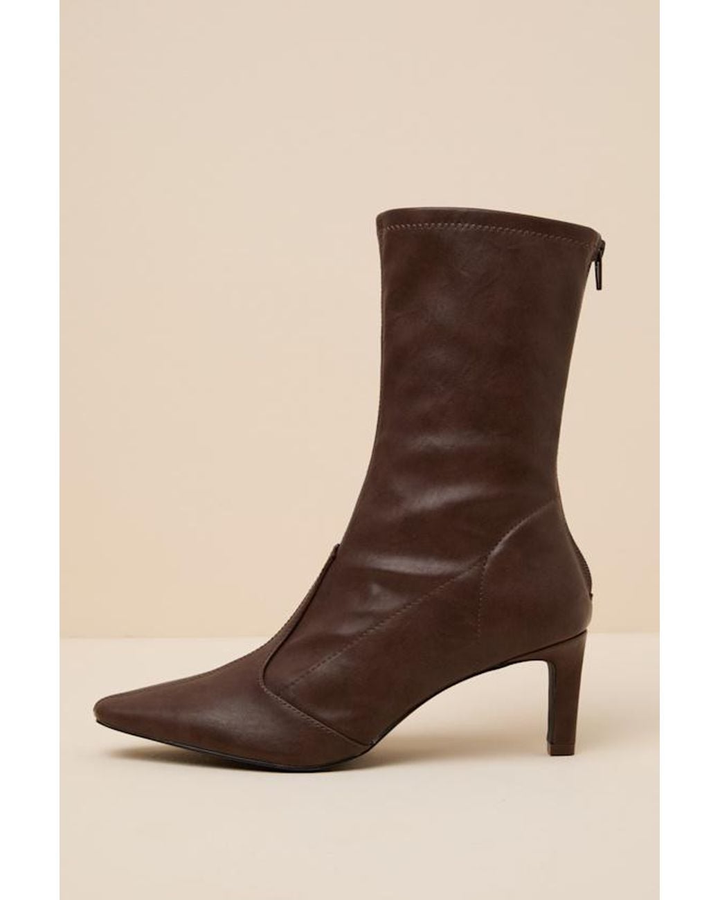 Matisse Brown Clara Espresso Pointed-Toe Boots