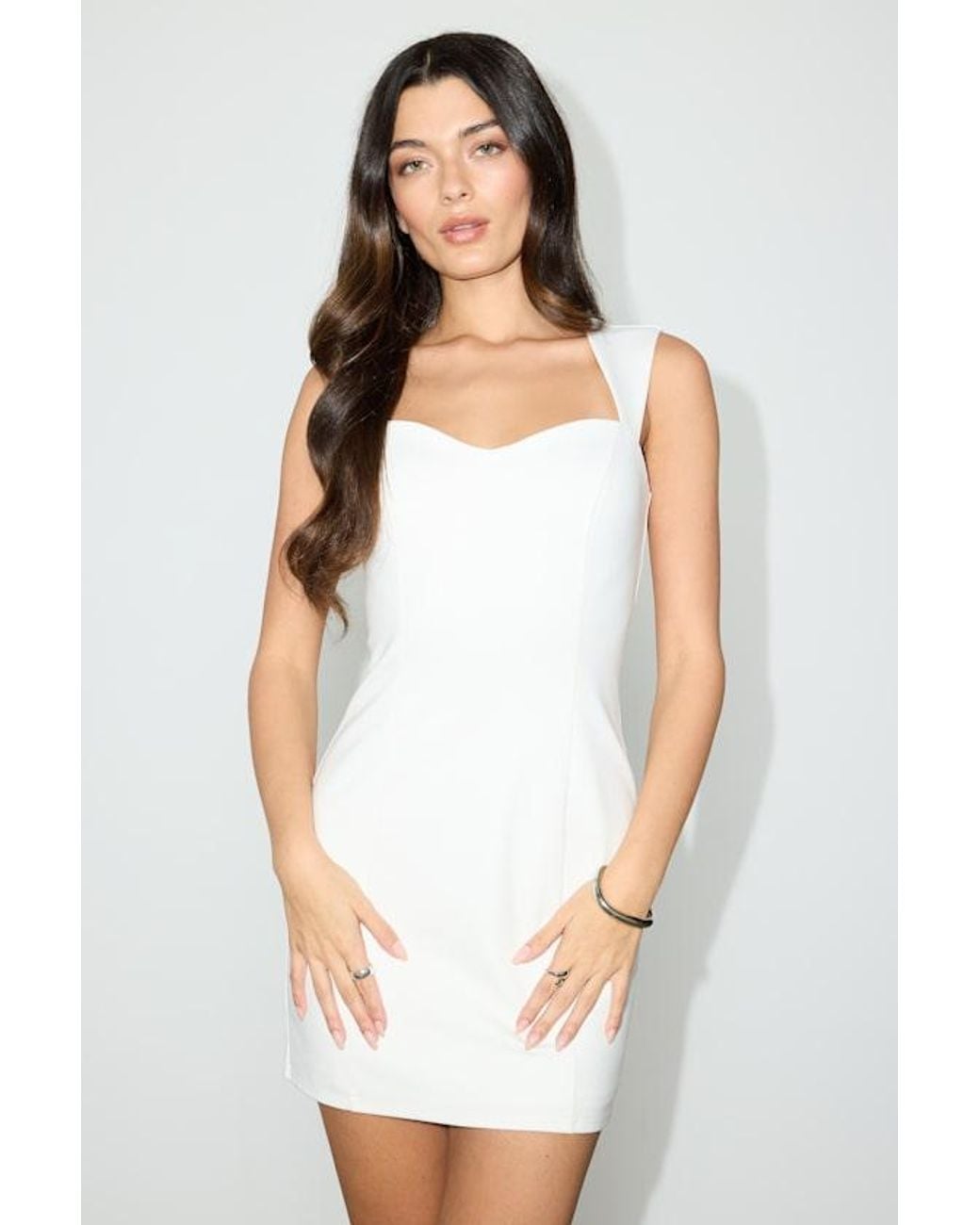 amazon prime dresses White Satin Strapless Mini Dress amazon prime dresses White Satin Strapless Mini Dress