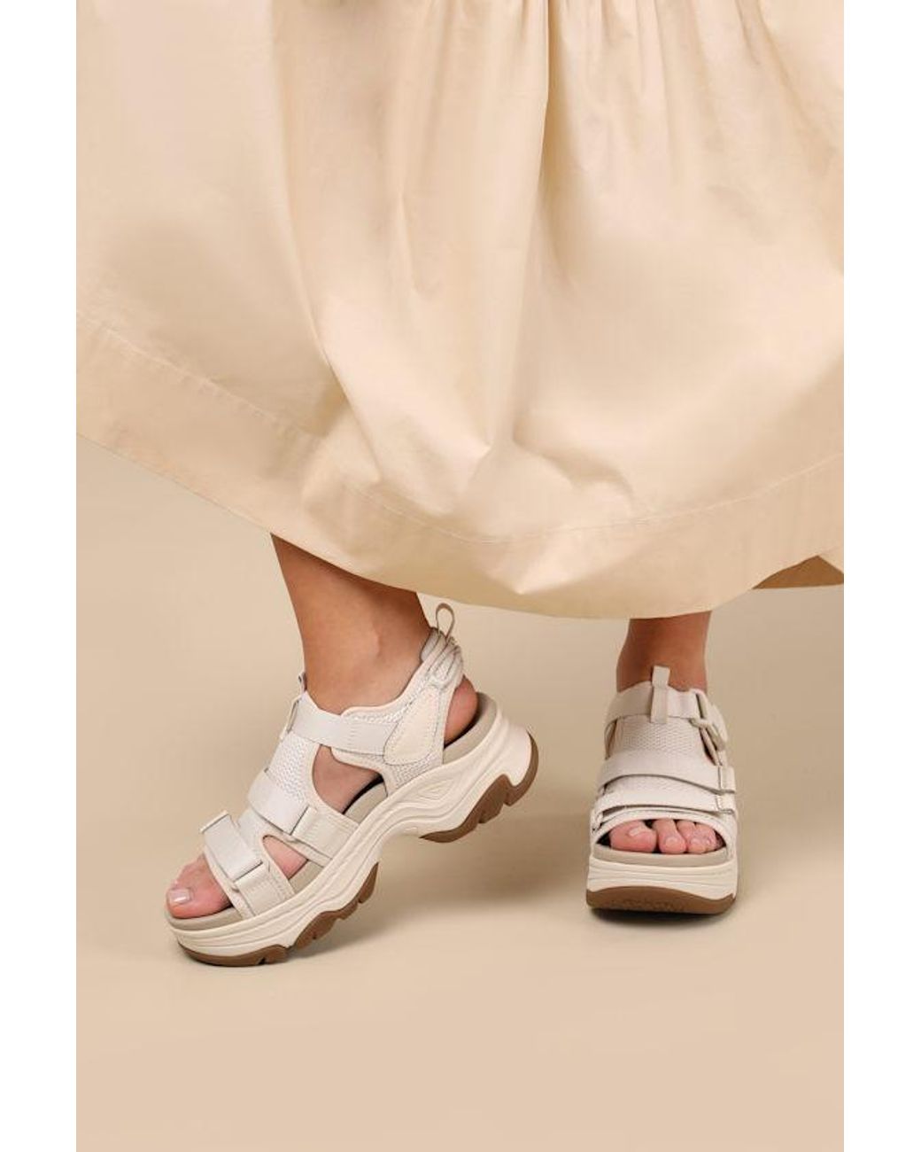 Teva Hurricane Ampsole Gaila Birch Strappy Sandals in