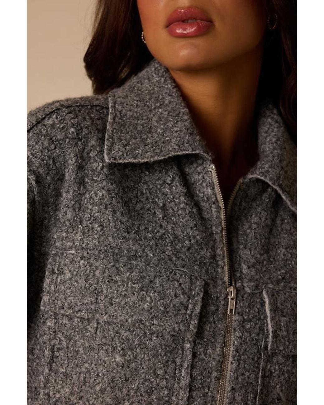 Lulus Brown Boulder Zip-Up Jacket