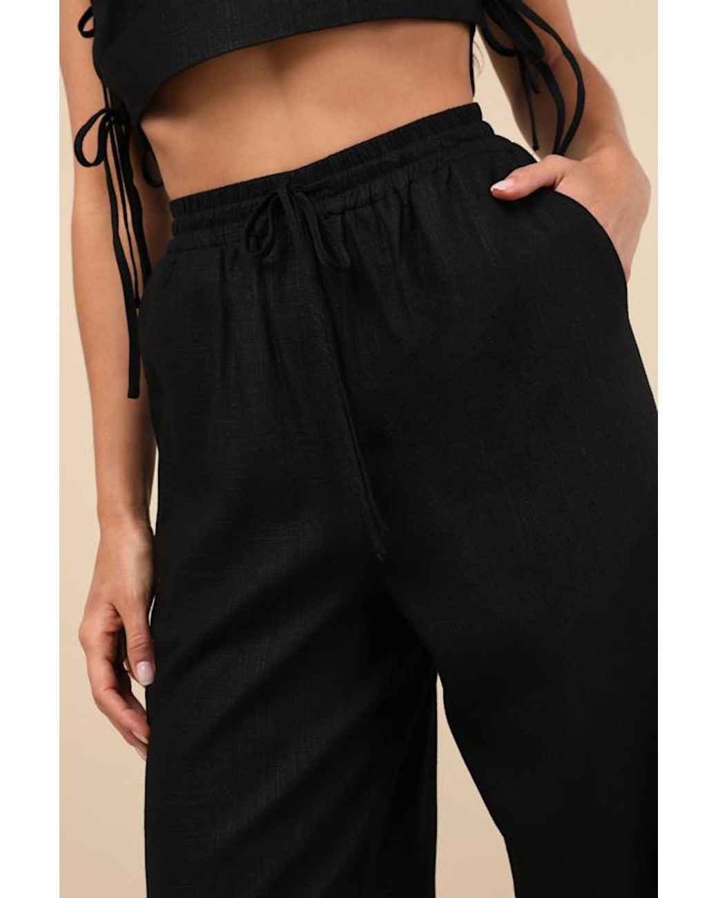 Lulus Blue Irida Drawstring Pants