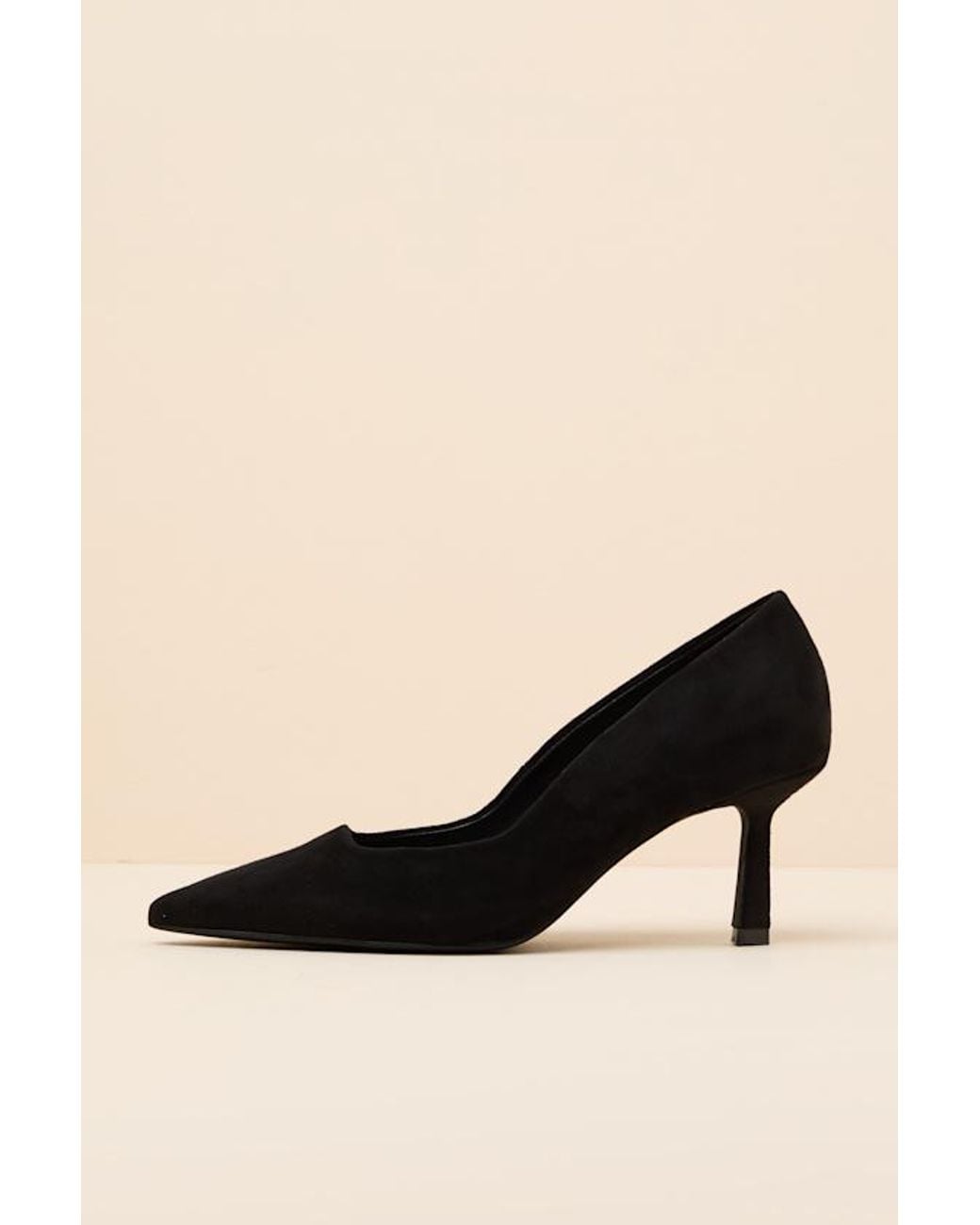Madden Girl Natural Grovvee Suede Pointed-Toe Pumps