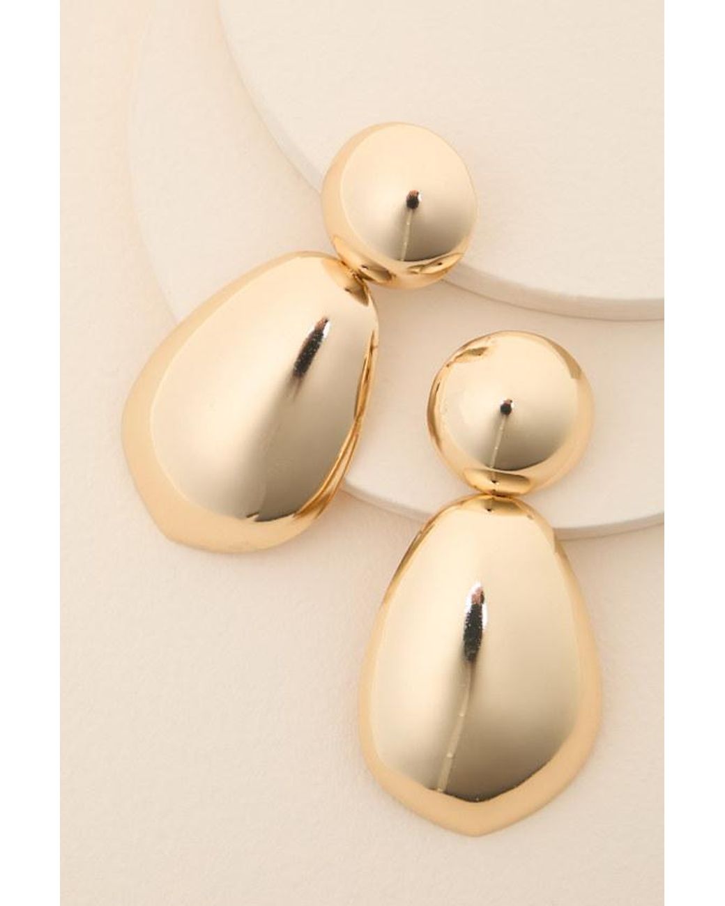 Lulus Natural Trinket Drop Earrings