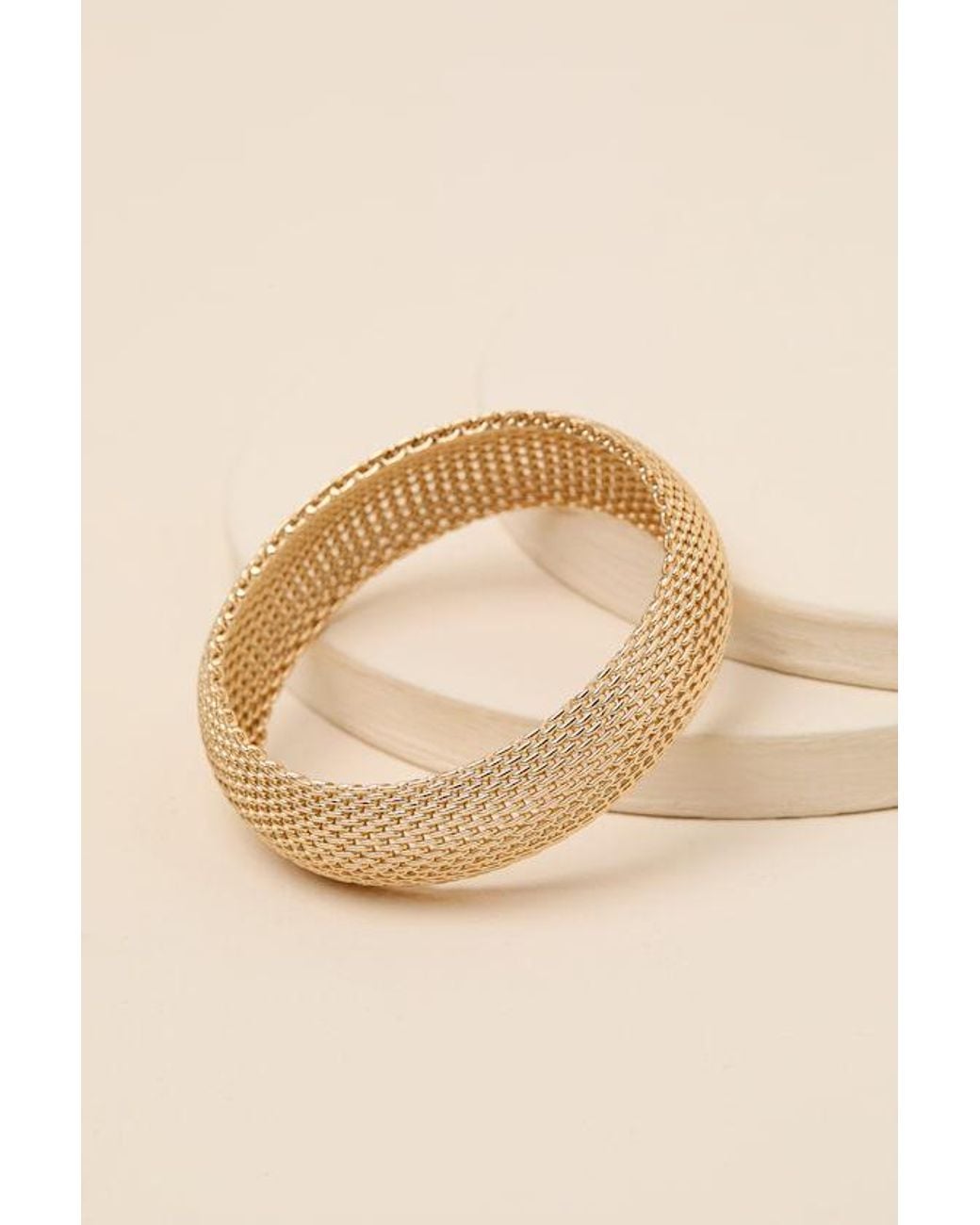 Lulus Natural Franco Bangle Bracelet