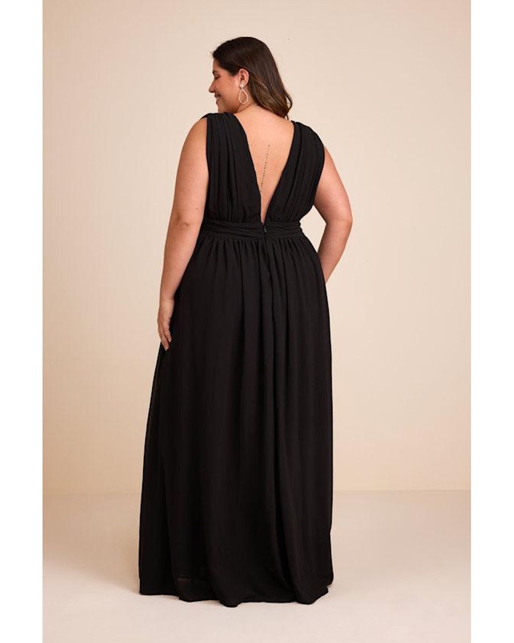 Lulus Black Heavenly Hues Maxi Dress