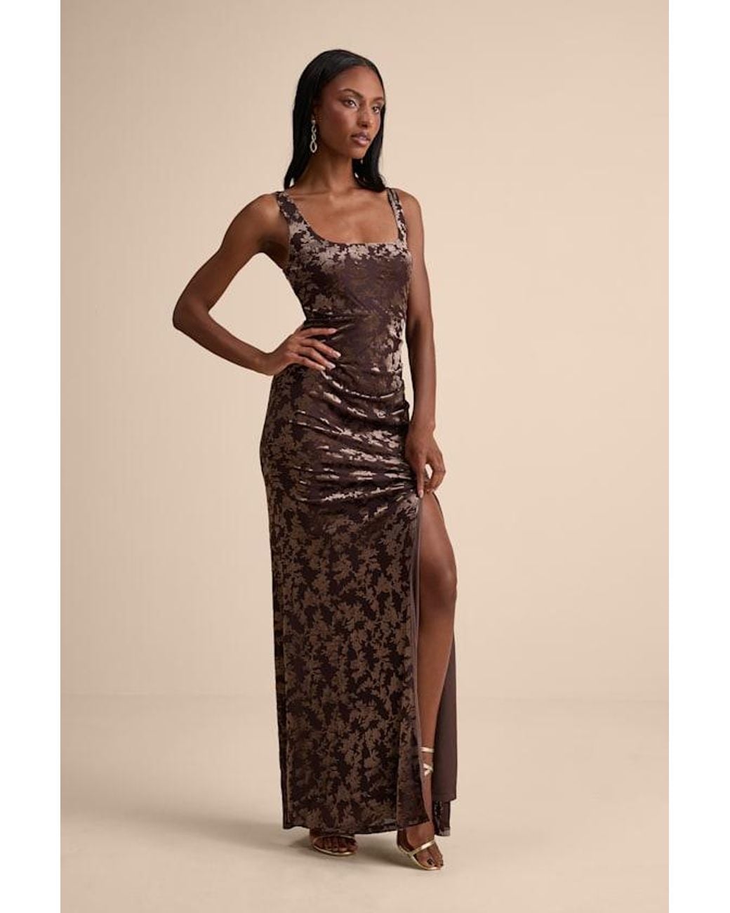 chinese dress ladies Wedtrend Women Wedding Party Dress A-Line V Neck Dark Green Burnout Velvet Bridesmaid Dress with Short Sleeve, Dark Green / US4