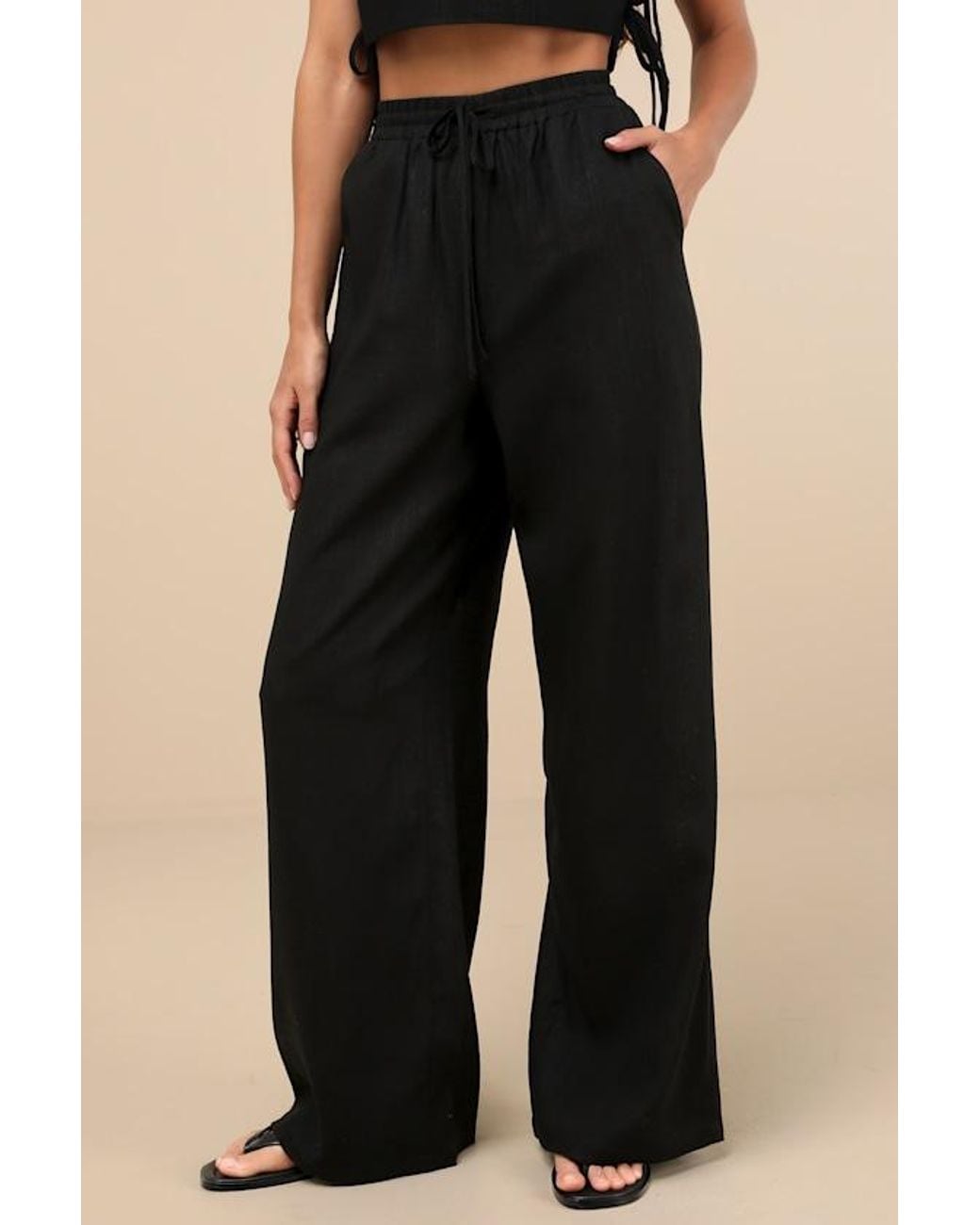 Lulus Blue Irida Drawstring Pants