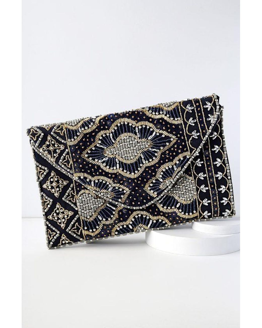 Lulus Blue Etched