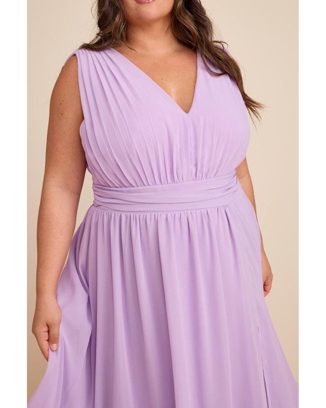 Lulus Pink Heavenly Hues Maxi Dress
