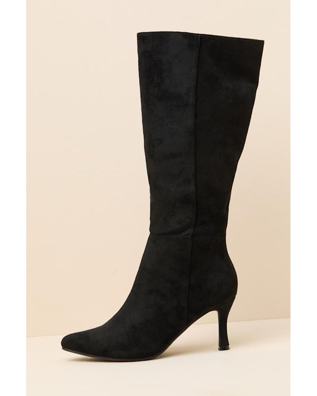 Lulus Black Lambert High Heel Boots