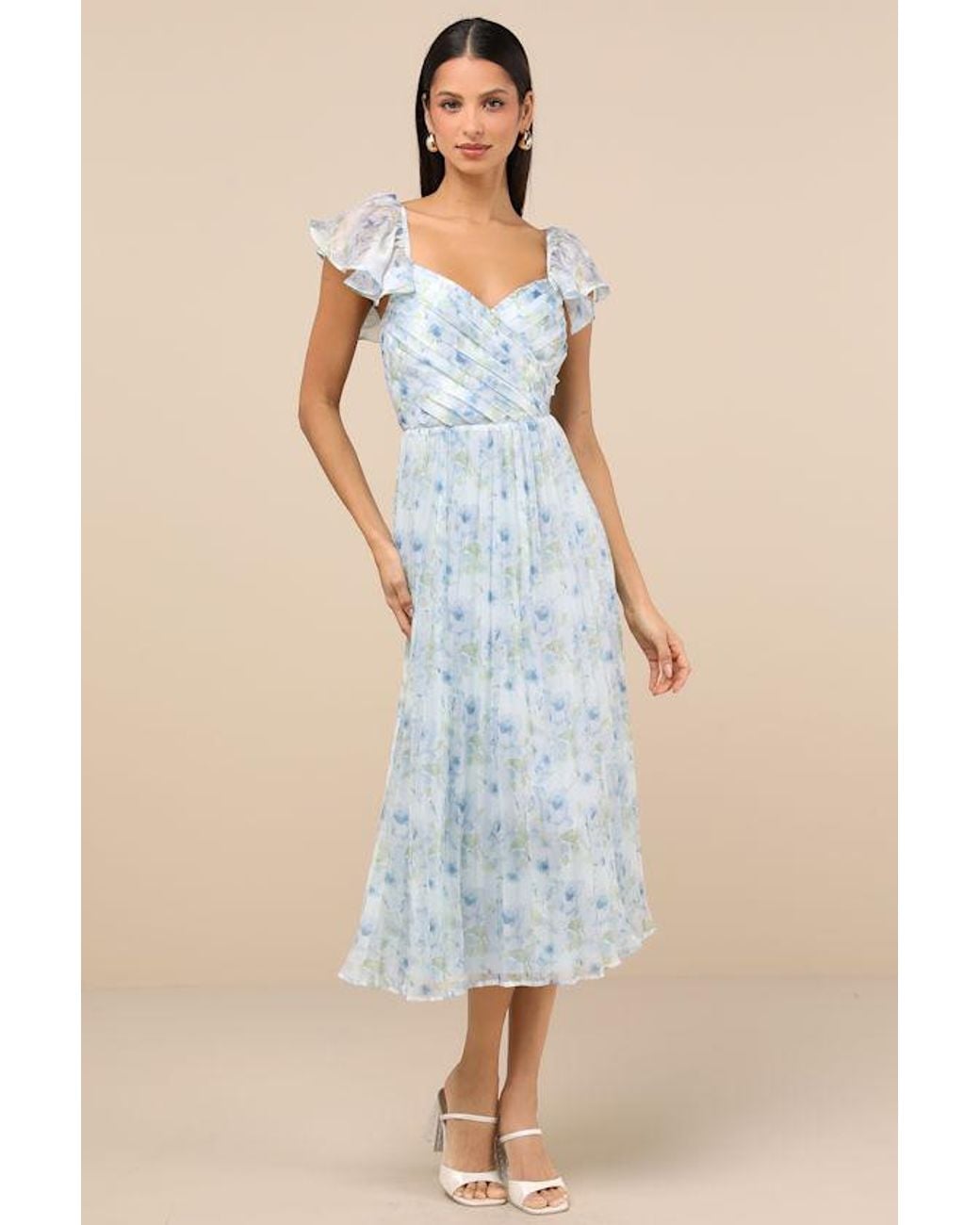 nursing graduation dress A Med Famous Designer Nurse Dress Medical Uniform plus size image:false Light Blue Chiffon dress Women's Clothing Size:US 14 (L)