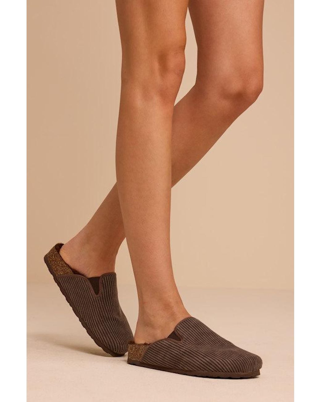BC Footwear Natural Every New Beginning Corduroy Mules