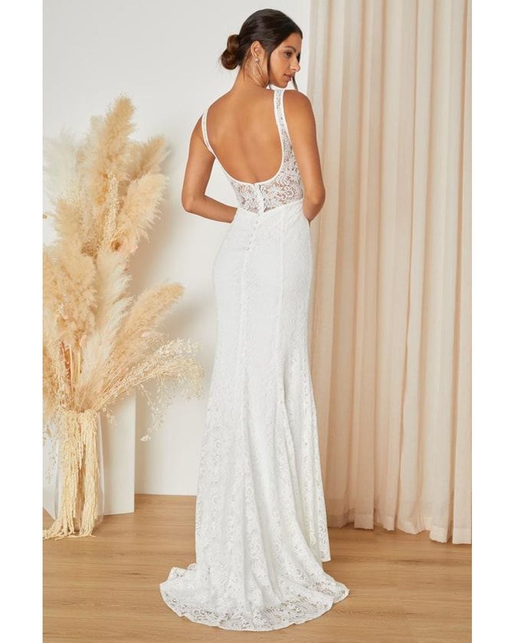 Lulus Natural Beloved Eternity Lace Sleeveless Maxi Dress