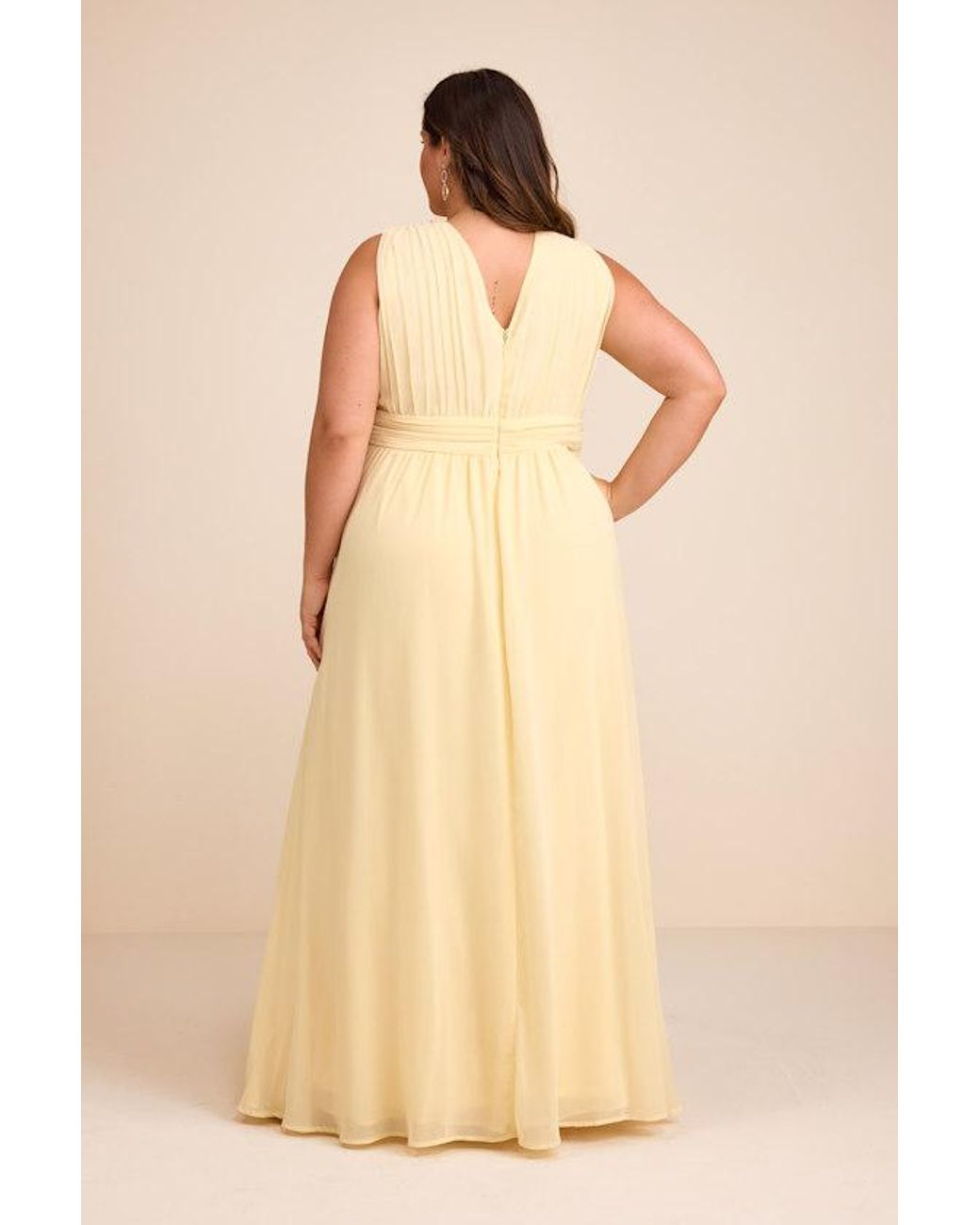 Lulus Natural Heavenly Hues Pale Maxi Dress