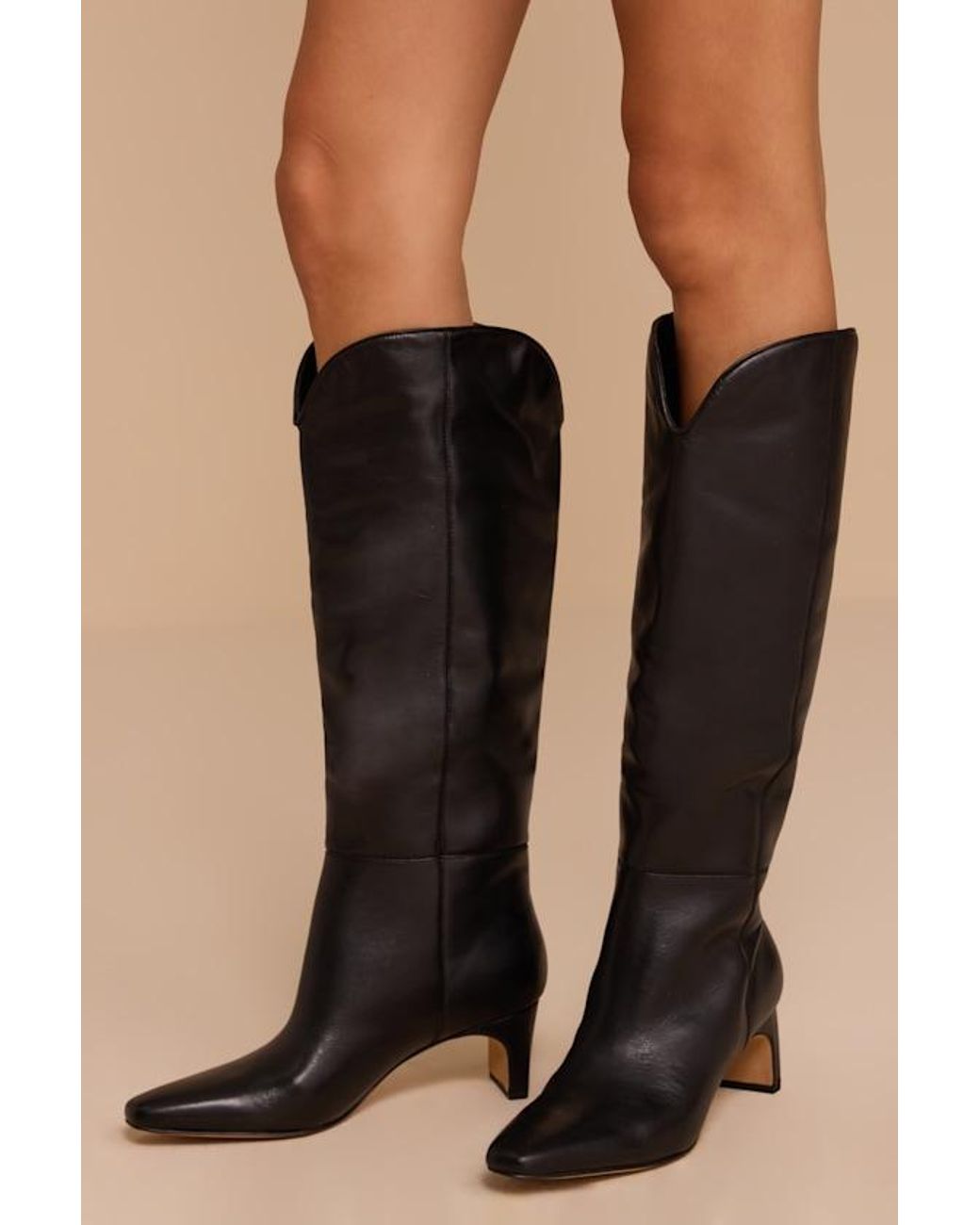 Dolce Vita Black Brion Knee-High Boots