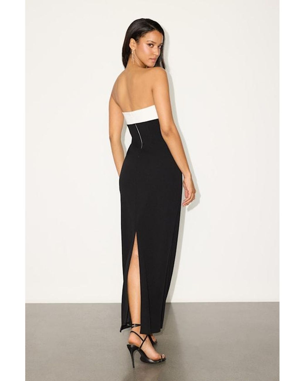 Lulus Multicolor Davina Color Block Ponte Knit Maxi Dress