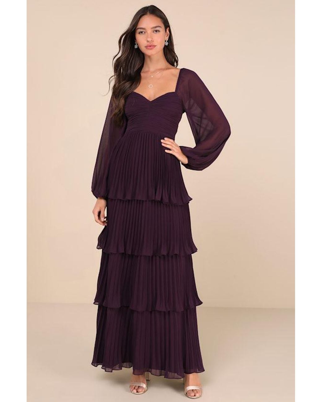 fitted lace wedding dress Lulus Leading Role Maxi Dress in Burgundy Size XS – Ernest Grace